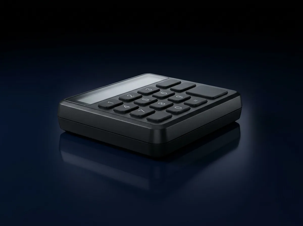Clavier NIP de paiement compact