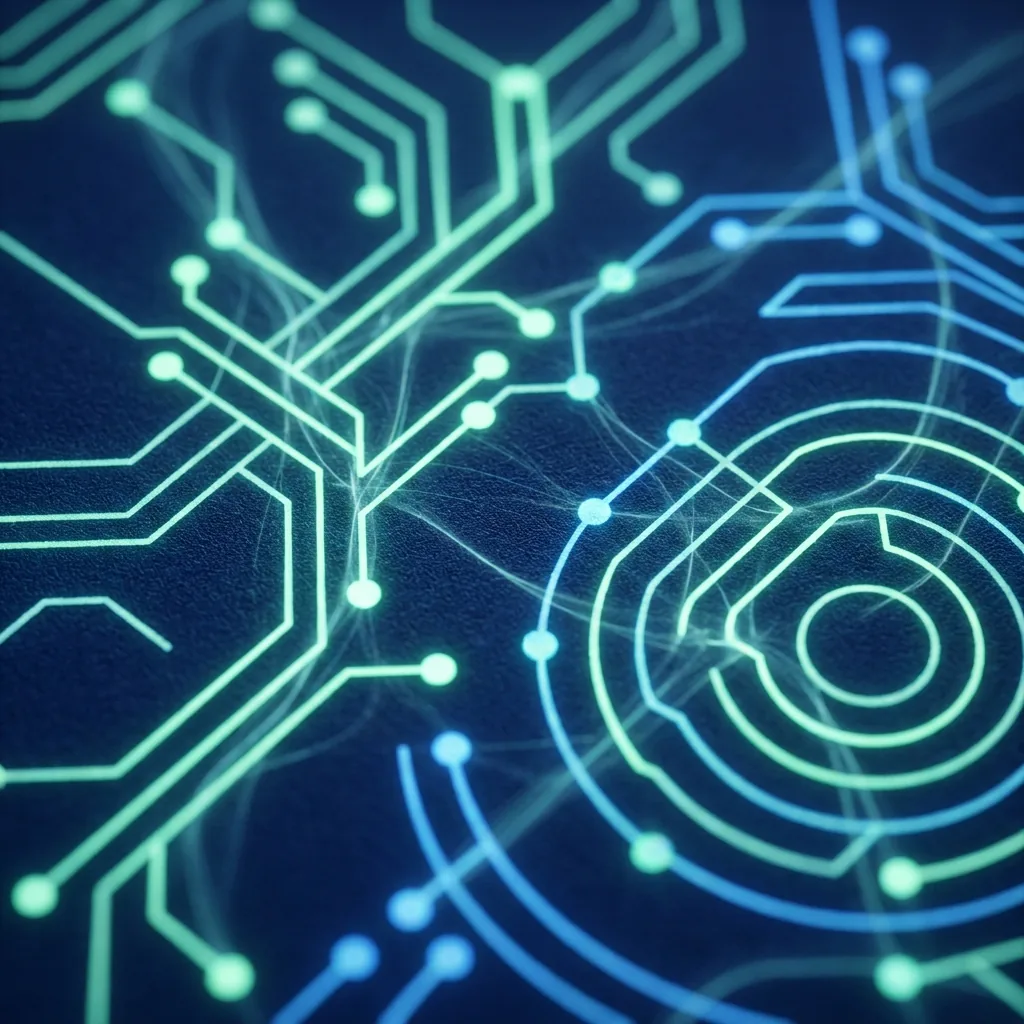 Pattern circuit-board abstrait — tech-first